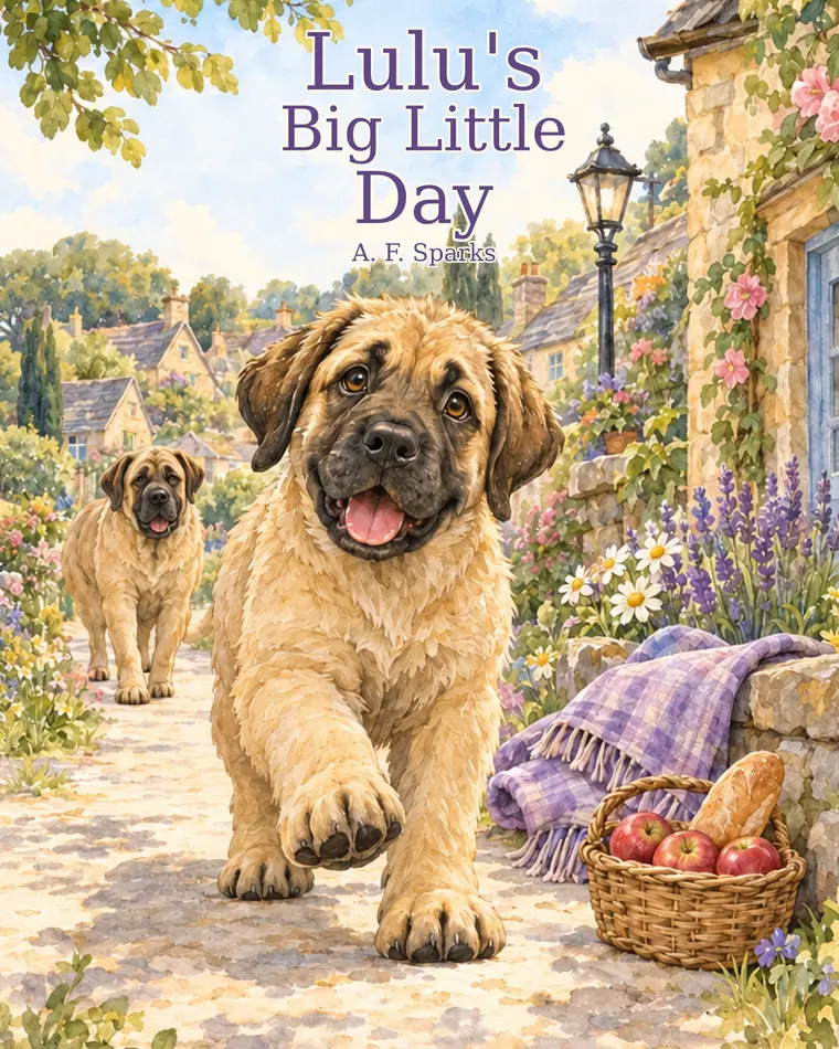 Lulu’s Big Little Day book cover by A. F. Sparks