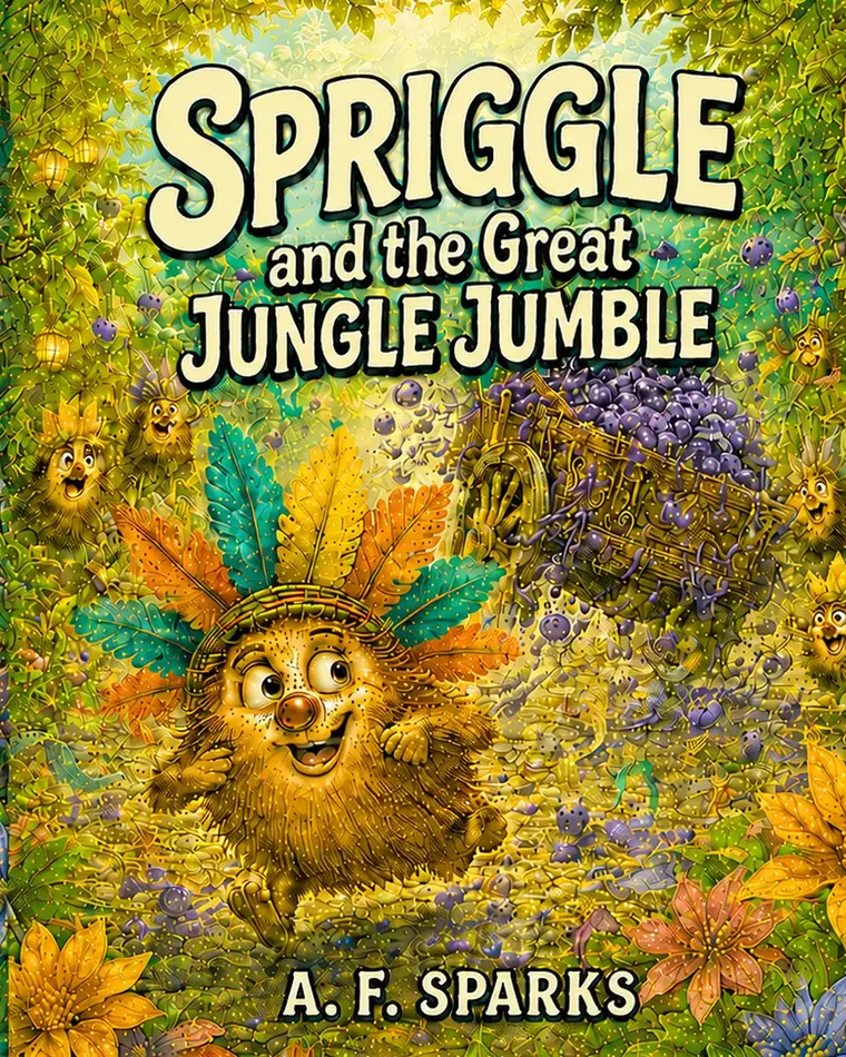 Spriggle and the Great Jungle Jumble book cover